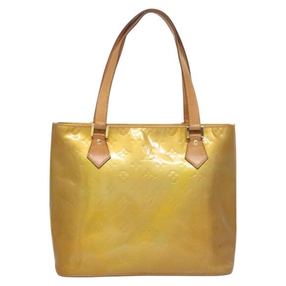 LOUIS VUITTON Monogram Vernis Houston Hand Bag Gris M91053 - Picture 2 of 16